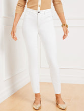 WHITE JEGGINGS - WHITE - CURVY FIT | Talbots on sale