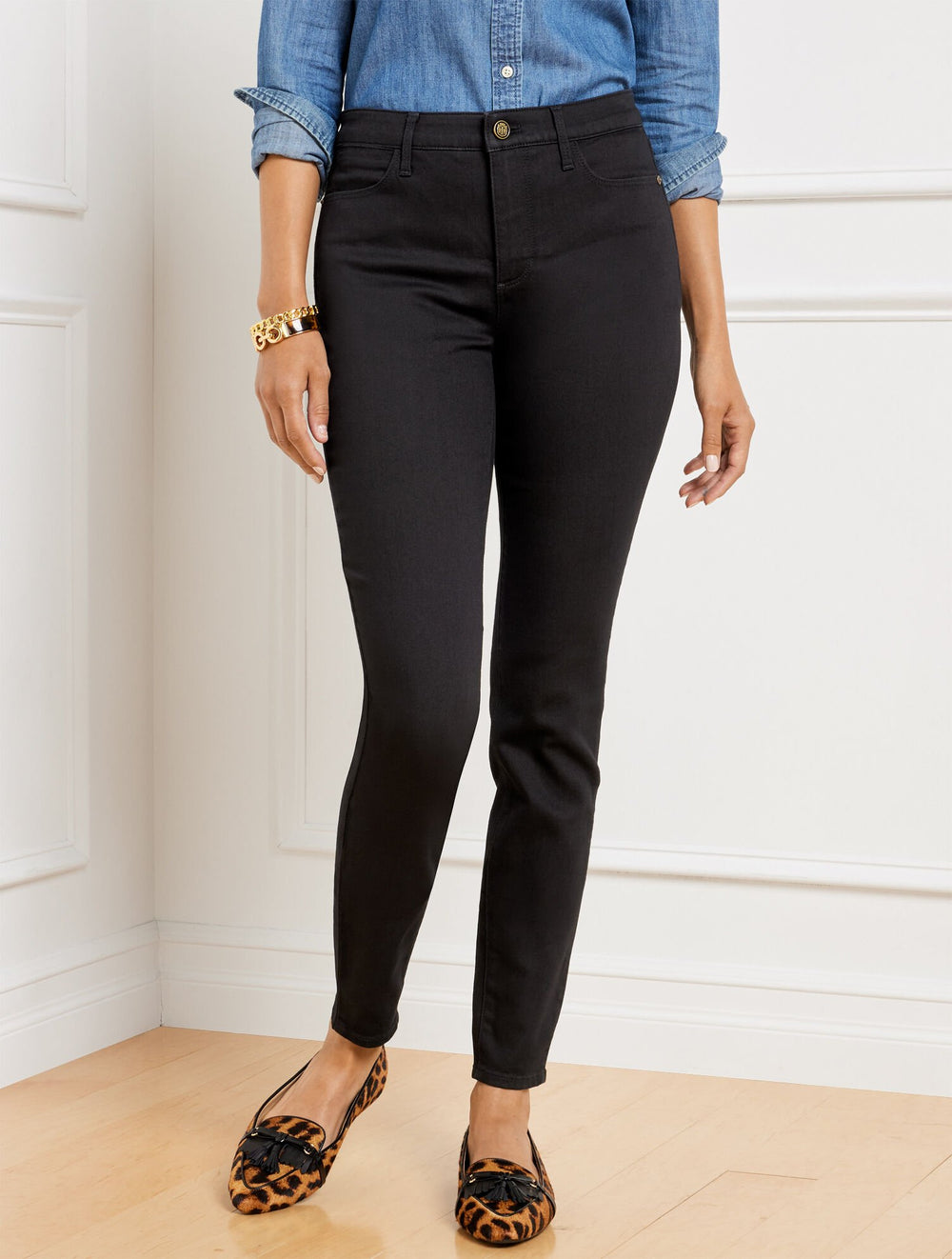 BLACK JEGGINGS- BLACK | Talbots outlet