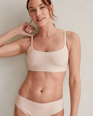 BLACK|EVENTIDE|MOCHA|NOUGAT|NUDE ROSE|SALT LUNA SCOOP BRALETTE | Talbots US