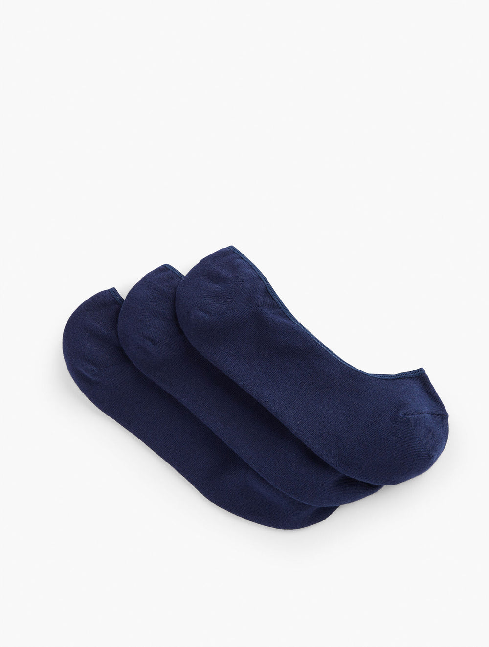 BLACK|INDIA INK|WHITE THREE PAIR NO SHOW SOCKS | Talbots sale