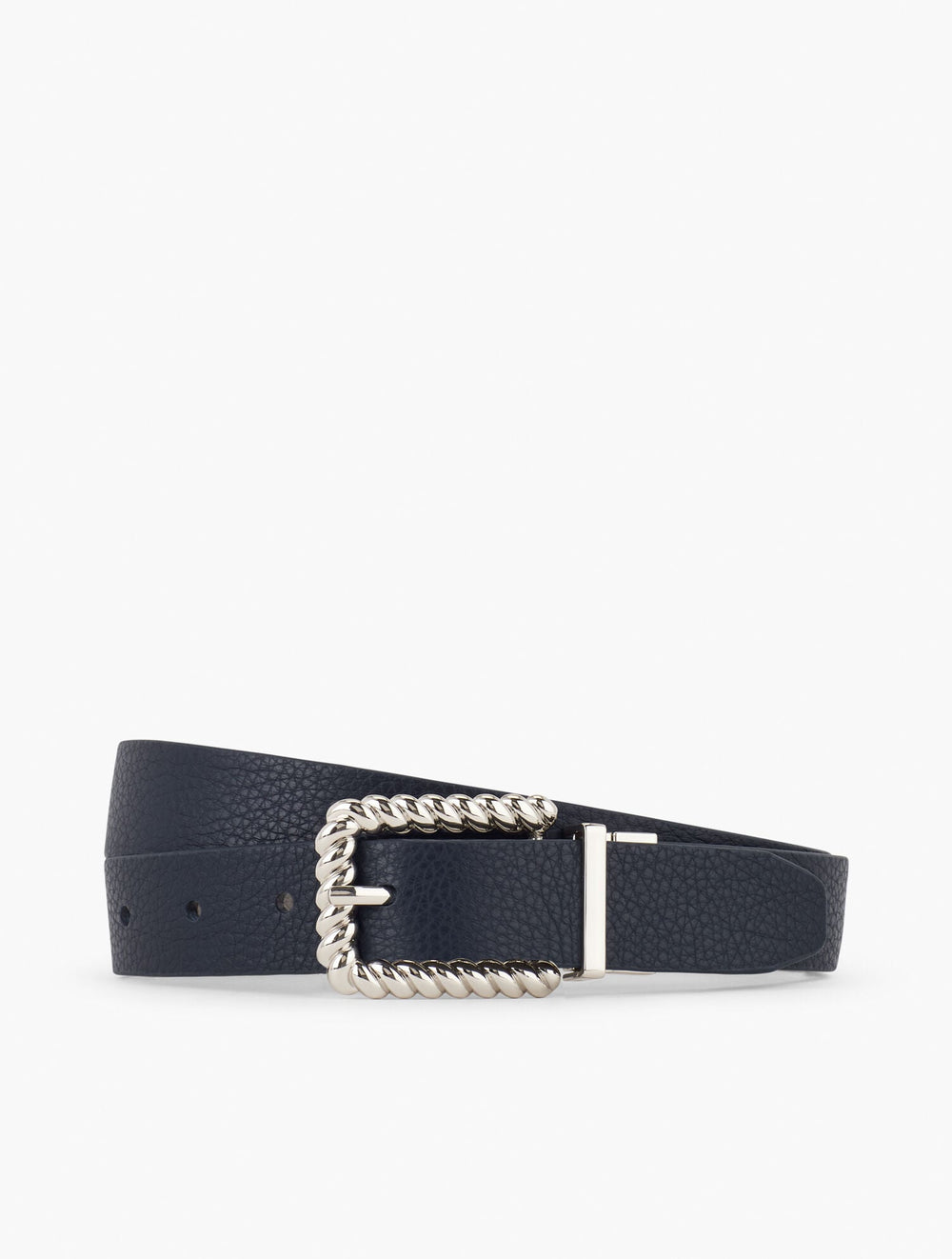 BLACK/COGNAC|FOREST NIGHT/BURGUNDY|INDIGO BLUE/KENDALL GREY REVERSIBLE LEATHER BELT | Talbots sale
