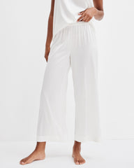 BLACK|BLACKCURRANT|BURGUNDY BERRY|FULL MOON|IVORY|NAVY|SEA|SEPIA ROSE WASHABLE SILK SLEEP PANTS | Talbots outlet
