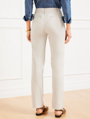 BLACK|INDIGO BLUE|TWINE|WHITE STRAIGHT LEG PERFECT CHINOS | Talbots on sale