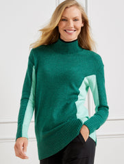 TURTLENECK SWEATER - COLORBLOCK | Talbots near me