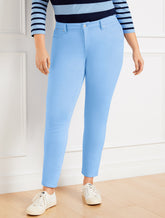 BLUE HYDRANGEA|BURNT COPPER SLIM ANKLE JEANS - COLORS | Talbots for sale