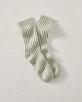 WILLOW CASHMERE BLEND RIBBED SOCKS | Talbots sale