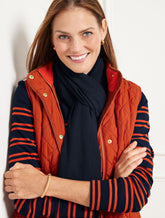 INDIGO BLUE|RED POP THE PERFECT WRAP | Talbots online