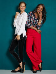 RICH BURGUNDY VELVET LEGGINGS | Talbots on sale