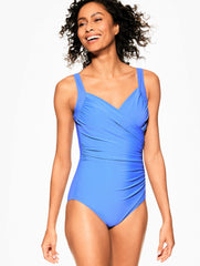 BLACK|INDIA INK|POND BLUE|BISCAYNE BLUE|INDACO MIRACLESUIT® SANIBEL ONE PIECE | Talbots near me