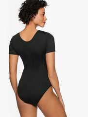 BLACK SUN OCEAN SAND SHORT SLEEVE ONE PIECE | Talbots for sale