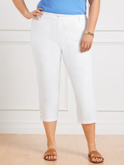 WHITE PERFECT SKIMMERS - SOLIDS | Talbots discount