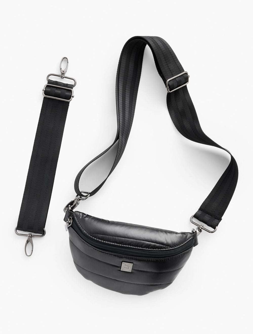 BLACK|PEARL CASHMERE THINK ROYLN SHINY STAR BAG | Talbots for sale