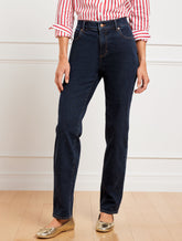MICHELE WASH HIGH WAIST RELAXED JEANS - MICHELE WASH | Talbots on sale