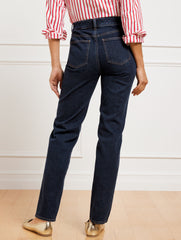 MICHELE WASH HIGH WAIST RELAXED JEANS - MICHELE WASH | Talbots on sale