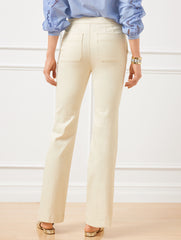NATURAL FLARE LEG SAILOR JEANS | Talbots outlet