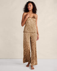 WASHABLE SILK FAUX BOIS PRINT CAMISOLE | Talbots on sale