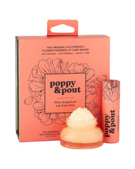 ISLAND COCONUT|PINK GRAPEFRUIT|WILD HONEY POPPY & POUT LIP CARE DUO | Talbots for sale