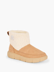 TAWNY BUFF/SEA SALT SOREL EXPLORER™ II WATERPROOF SLIP-ON COZY BOOTS | Talbots US