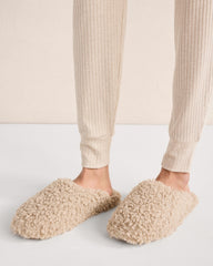 OAT COZY SHERPA SLIPPERS | Talbots discount