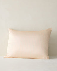 IVORY MULTI STRIPE WASHABLE SILK MULTI STRIPE PILLOWCASE | Talbots outlet