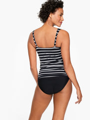 WHITE MULTI MIRACLESUIT® CABANA TANKINI - ROCKSPORT STRIPE | Talbots for sale