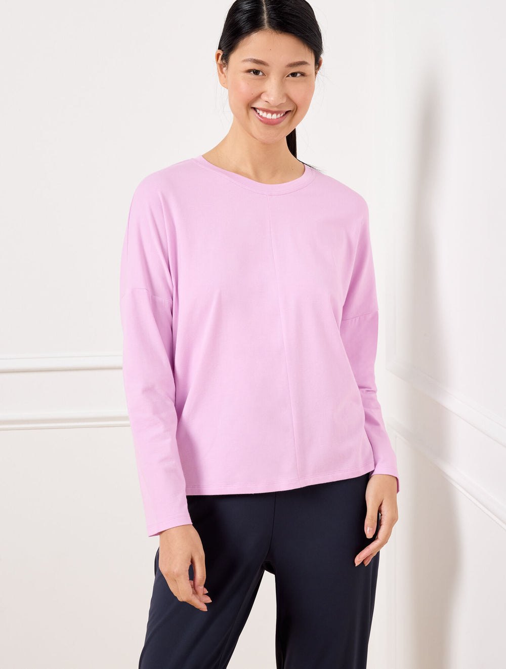 SUPERSOFT JERSEY BOXY TEE | Talbots for sale