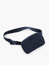 INDIGO BLUE T BY TALBOTS QUILTED NYLON BELT BAG | Talbots US