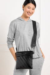 BLACK|PEARL CASHMERE THINK ROYLN SIDEWALK BAG | Talbots sale