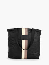 CAFE/BLACK ALOHA COLLECTION LE VOYAGEUR DAY TRIPPER TOTE | Talbots sale
