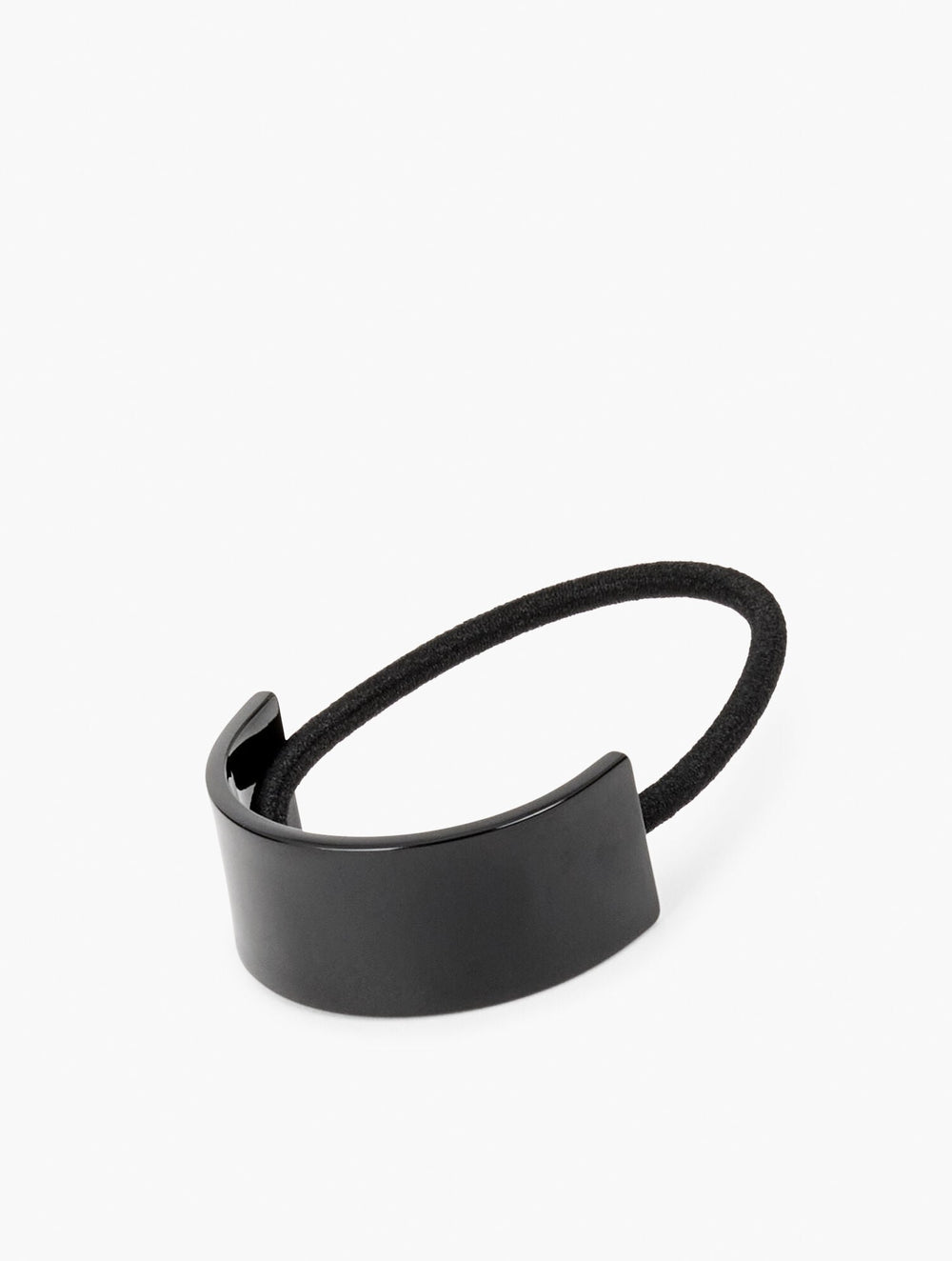 BLACK SOLID HAIR TIE | Talbots US
