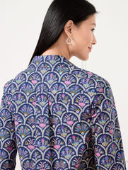 INDIA INK MULTI MODERN CLASSIC SHIRT - SCALLOPED FLORAL | Talbots online