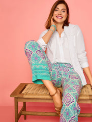 WHITE LINEN SHIRT | Talbots sale