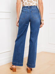 KINNEY WASH CLASSIC TROUSER JEANS - KINNEY WASH | Talbots on sale