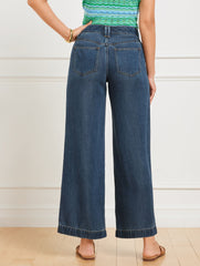 MARLOWE WASH CLASSIC JEAN TROUSERS - MARLOWE WASH | Talbots outlet