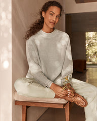 CAMEL|CASCADE GARMENT-DYED ORGANIC COTTON ROLLNECK SWEATER | Talbots sale