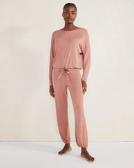BURLWOOD CALM & COOL CINCHED SLEEP TOP | Talbots on sale