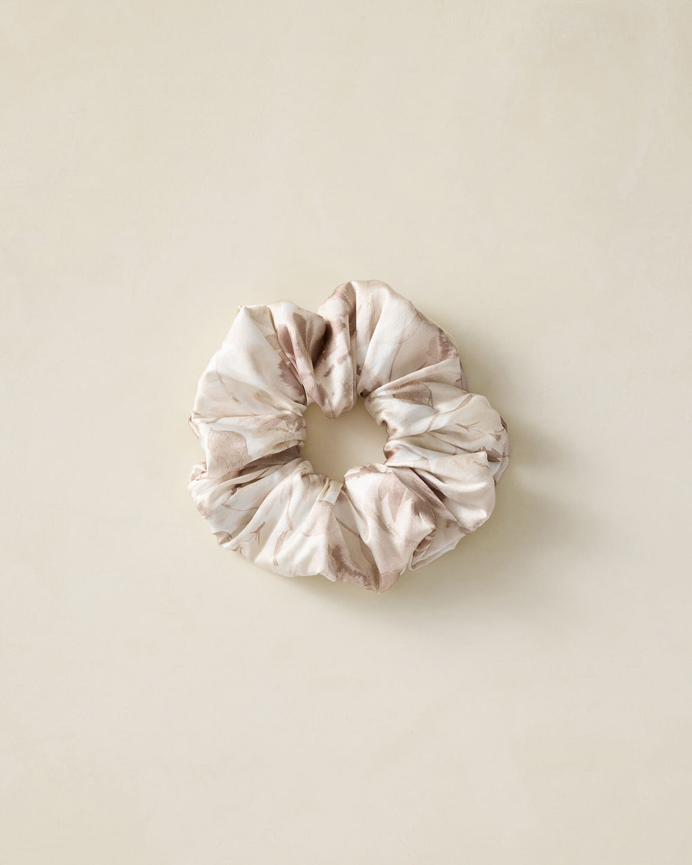 HAZE MULTI WASHABLE SILK TRANQUIL FLORAL SCRUNCHIE | Talbots on sale