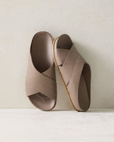 MICA LEATHER CRISS-CROSS SANDALS | Talbots online
