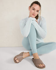 MICA LEATHER CRISS-CROSS SANDALS | Talbots online