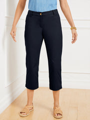 BLACK|INDIGO BLUE PERFECT SKIMMERS - CURVY FIT | Talbots discount