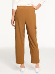 TOFFEE BROWN JOURNEY RIPSTOP TRAVEL PANTS | Talbots sale