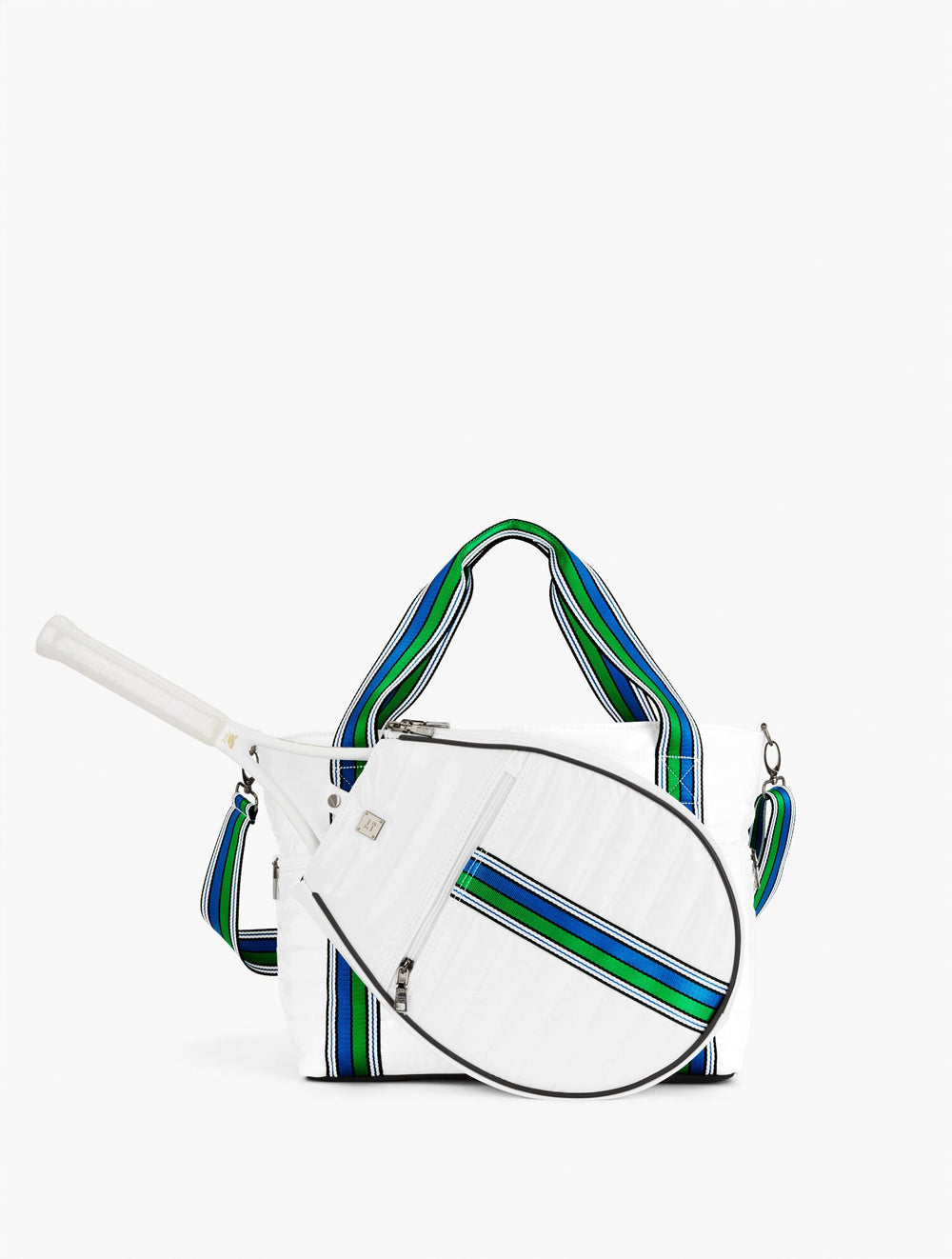 WHITE THINK ROYLN LOVE ALL TENNIS BAG | Talbots for sale
