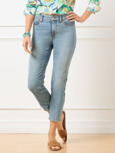 AMARA WASH STRAIGHT CROP JEANS - AMARA WASH | Talbots near me