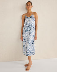 WIND MULTI WASHABLE SILK TIE DYE CHEMISE | Talbots US