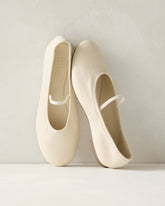 FRESHWATER PEARL LEATHER MARY JANE BALLET FLATS | Talbots near me