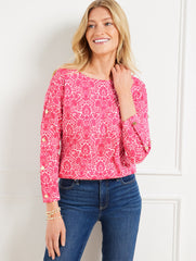 IVORY/PETUNIA PINK,XS,Misses