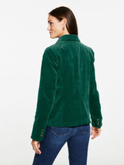 INDIGO|PINE GROVE VELVETEEN JACKET | Talbots for sale