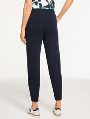 BLACK|INDIGO AIRKNIT STRETCH JOGGERS | Talbots on sale