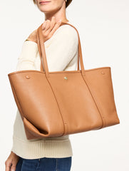 HAVANA TAN|LUSH GREEN|PORT WINE HARPER PEBBLE LEATHER TOTE | Talbots near me