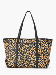 TAN MULTI LEOPARD TOTE | Talbots near me